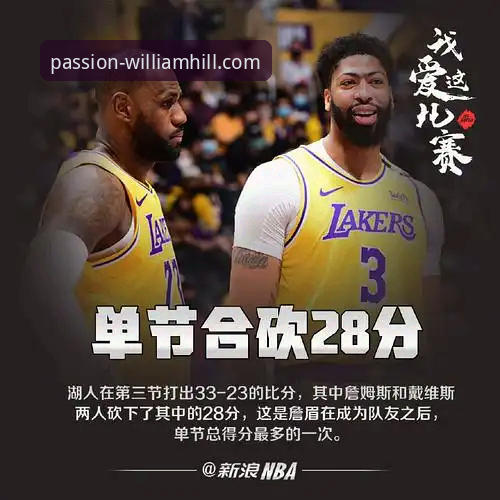 湖人锁定季后赛背后的数据密码——威廉希尔体育平台观赛体验全面评测